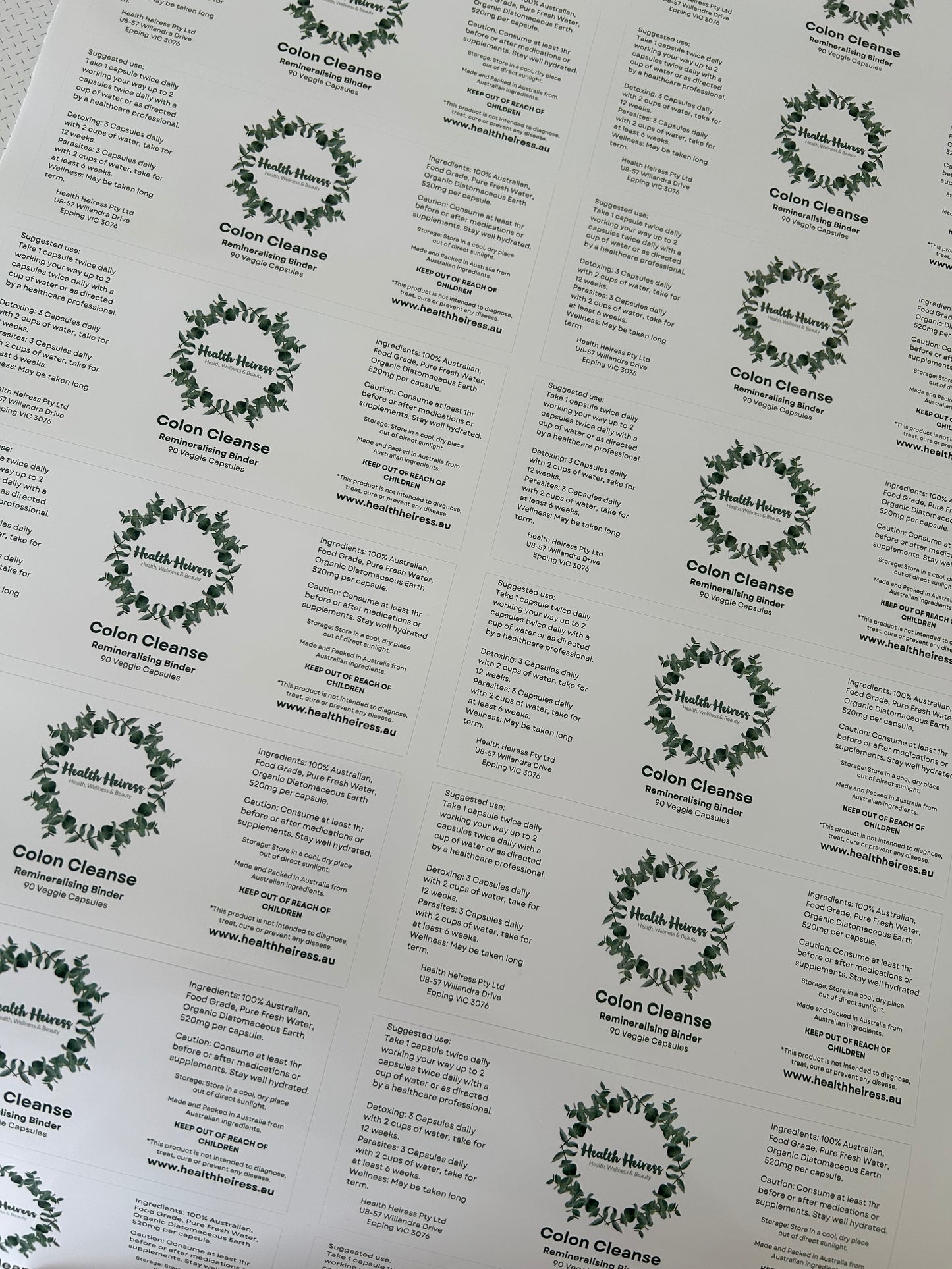 Product Labels & Packaging